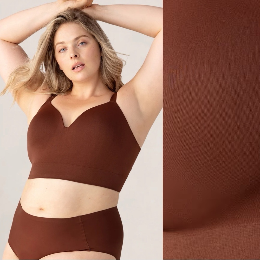 Truekind Brown Supportive Comfort Wireless Shaping Bra